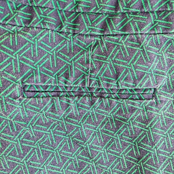 Banana Republic Dress Pants Blue/Green Petite - Picture 4 of 9